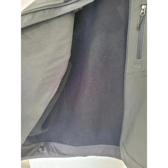 The North Face Apex Bionic Black Gray Jacket Mens Size Med Soft Shell #7 - Picture 6 of 7